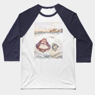 The Crab and His Mother - Arthur Rackham Baseball T-Shirt